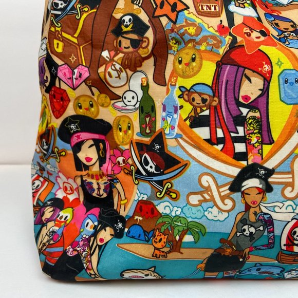 ProSport Tokidoki like Print Tote bag Large - Picture 8 of 16